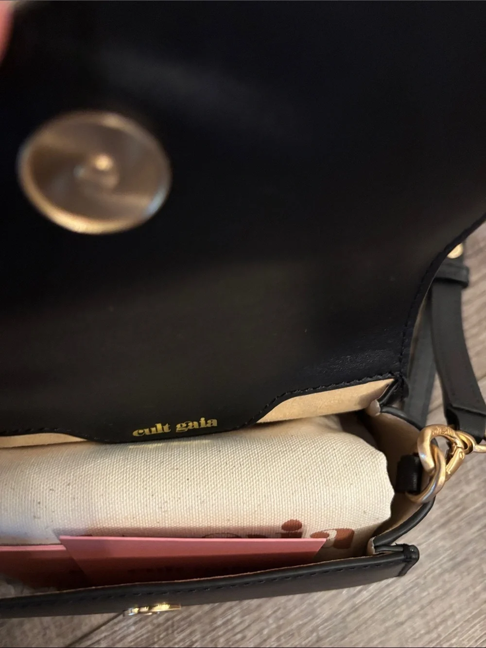 Cult Gaia Kazia Nano Leather Bag NWT - Picture 6 of 7